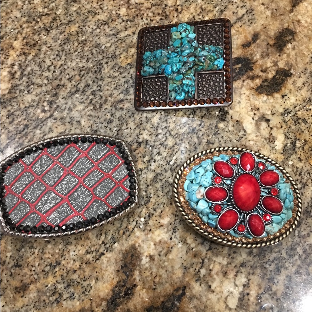 Western handmade women’s buckles
